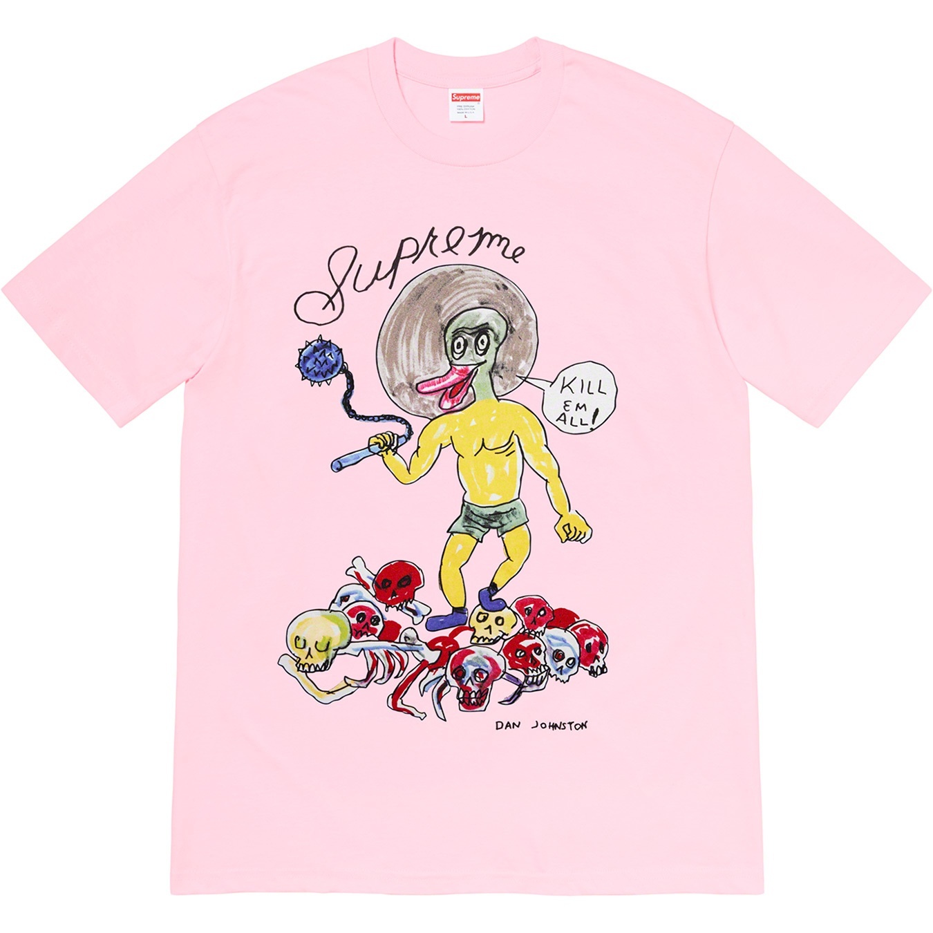 Daniel Johnston Kill Em All Tee view 6